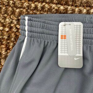 New Vintage Y2K Nike Basketball Sweatpants (Medium) Red Gray Warmups